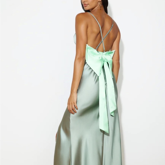 Hello Molly Size Small Green Maxi Dress - Picture 1 of 2
